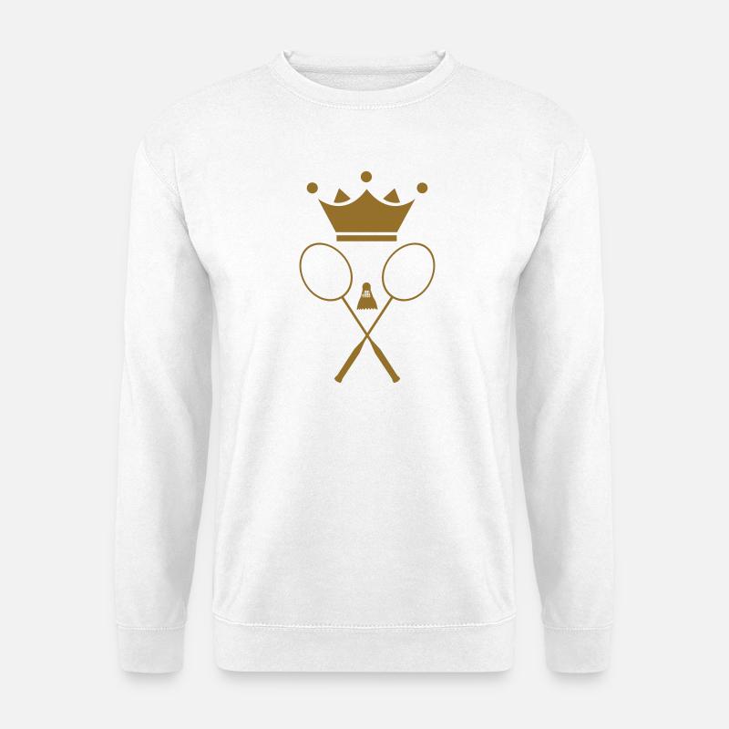 Badminton - Unisex Pullover - Weiß