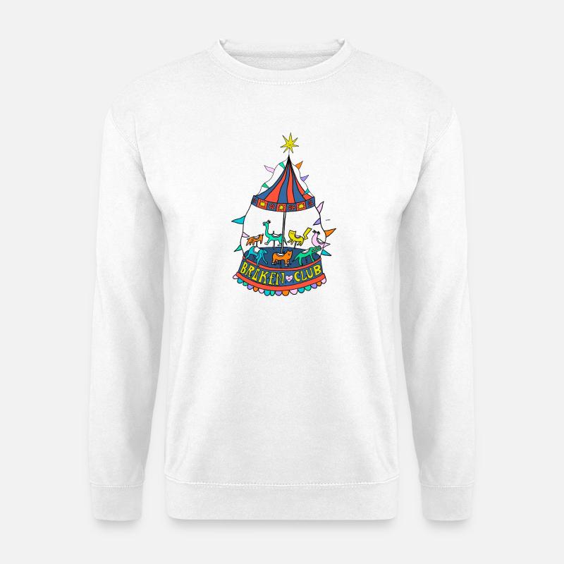 Carousel - Unisex Sweatshirt - white