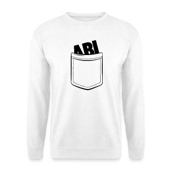 Abi - Abitur in your pocket | Gift - Unisex Sweatshirt - white - Front
