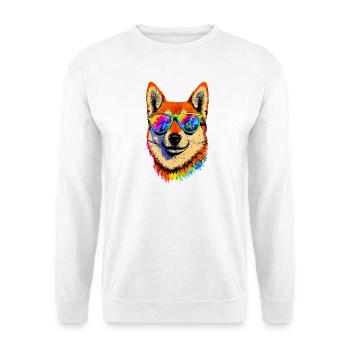Shiba Inu Dog Japanese Dog Breed Japan Shibas - Unisex Sweatshirt - white - Front
