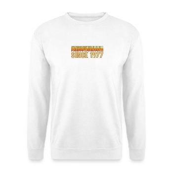 Originales Retro-Logo von 1977 - Unisex Pullover - Weiß - Vorne