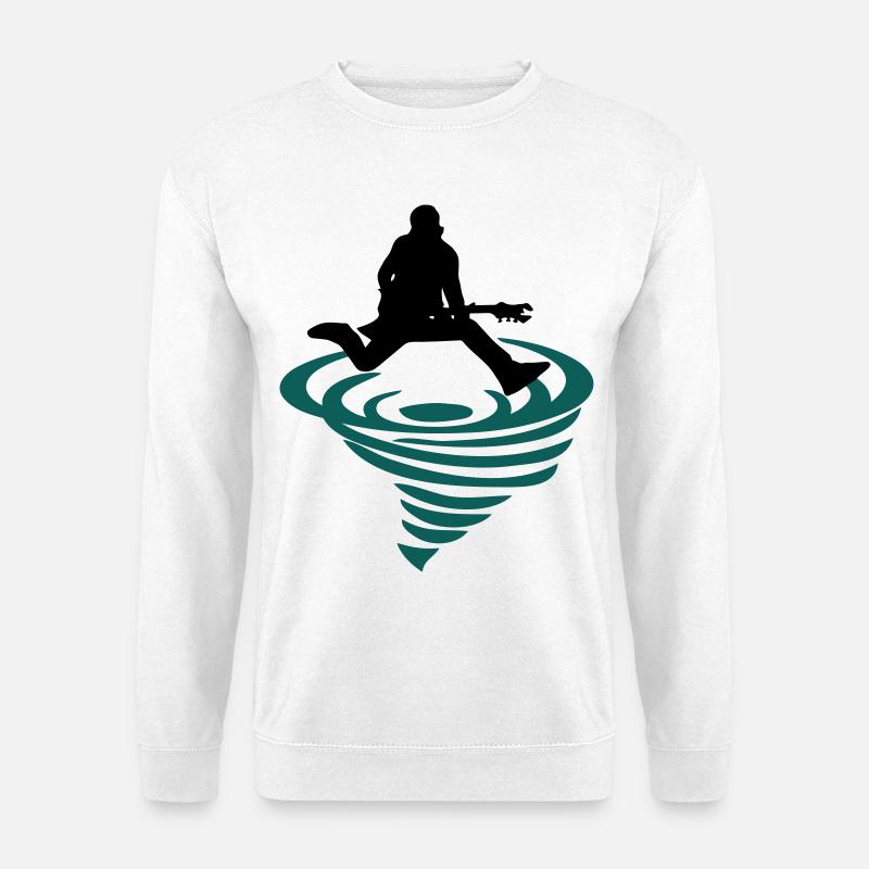 Rocker Emblem - Unisex Pullover - Weiß