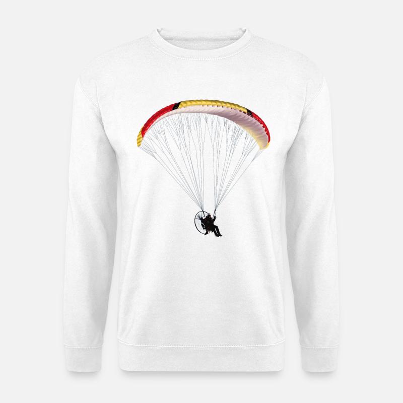 Paramotor - Sweat-shirt Unisexe - blanc