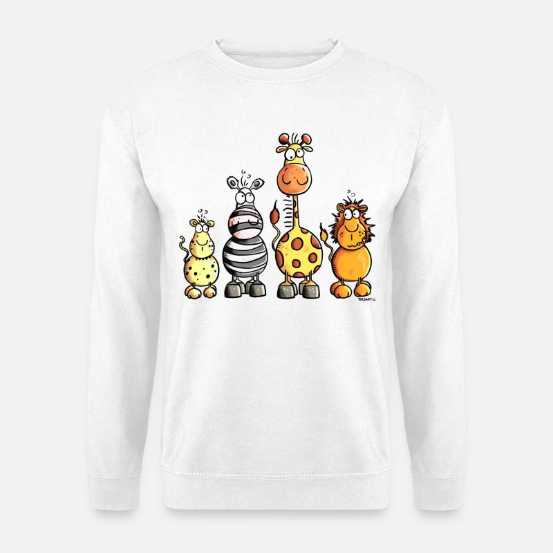 Das Afrika Team - Unisex Pullover - Weiß