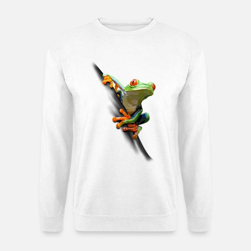 Frog - Unisex Sweatshirt - white