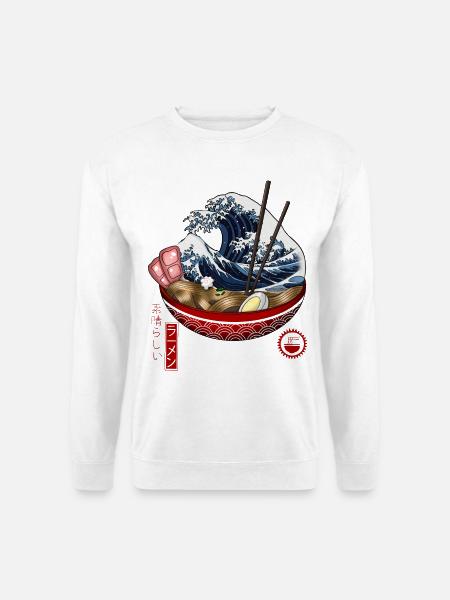 tolle Ramen - Unisex Pullover - Weiß