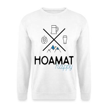 Heimat - Unisex Pullover - Weiß - Vorne