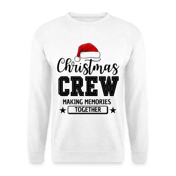 CHRISTMAS CREW - Unisex Sweatshirt - white - Front