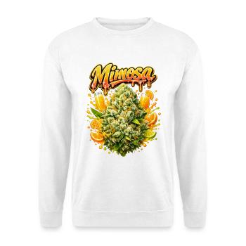 Mimosa Graffiti Print - Unisex Sweatshirt - white - Front