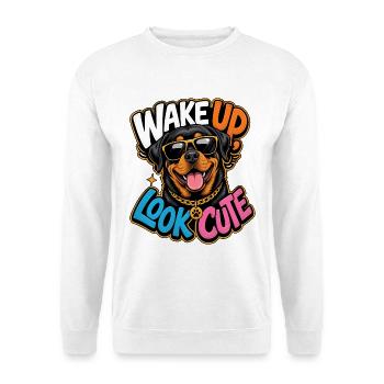 Rottweiler - Sweat-shirt Unisexe - blanc - Devant