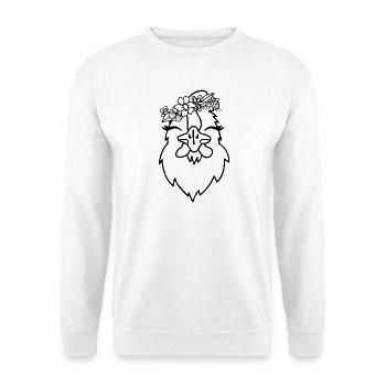 Chicken chickens - Unisex Sweatshirt - white - Front