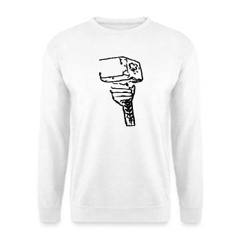 Thor's Hammer - Unisex Sweatshirt - white - Front