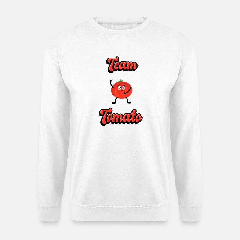 Team Tomato - Unisex Sweatshirt - white