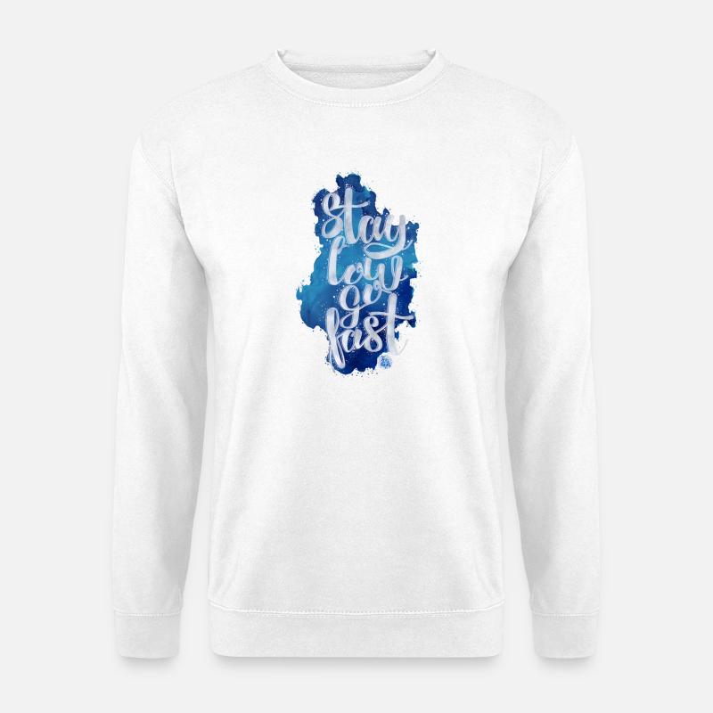 Stay low - Unisex Sweatshirt - white
