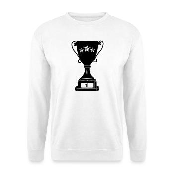 Grand cup number 1 - Unisex Sweatshirt - white - Front