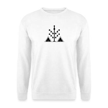 Symbole amazigh - Sweat-shirt Unisexe - blanc - Devant