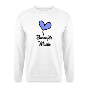 MAMIE - Sweat-shirt Unisexe - blanc - Devant