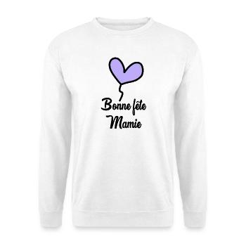 OMA. MUTTERTAG - Unisex Pullover - Weiß - Vorne