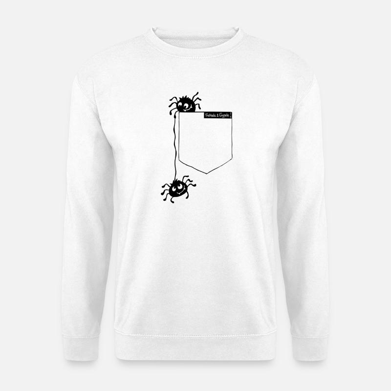 Spinnentierchen - Unisex Pullover - Weiß