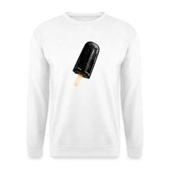 Eis am Stil schwarz - Unisex Pullover - Weiß - Vorne