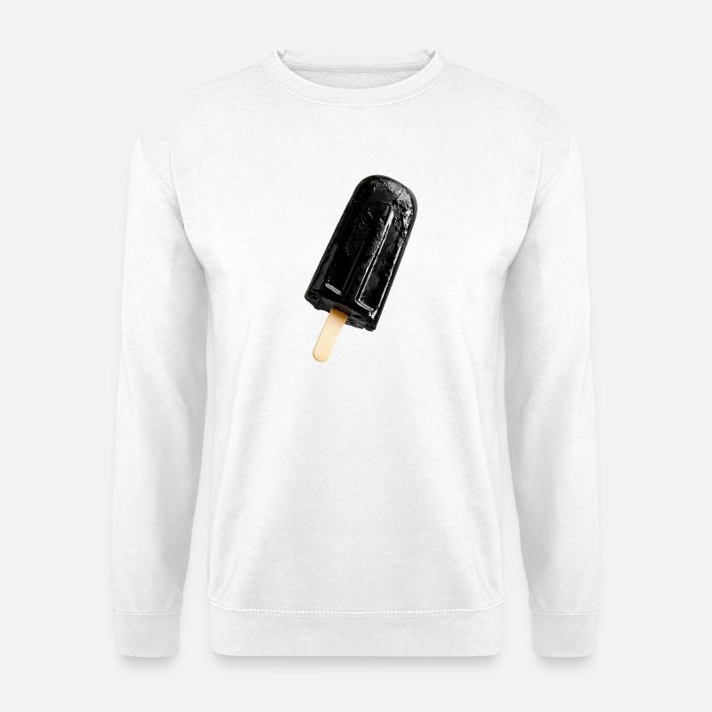 Eis am Stil schwarz - Unisex Pullover - Weiß