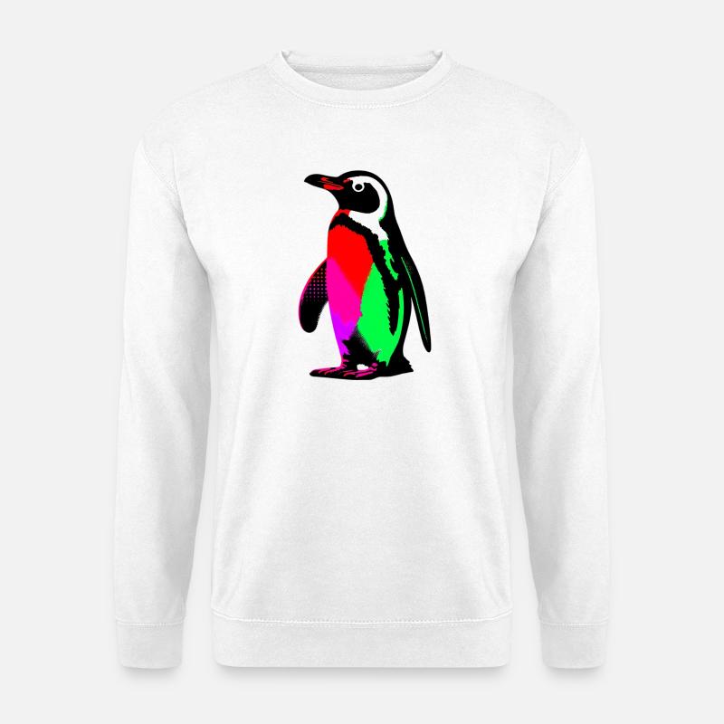 Penguin - Unisex Sweatshirt - white