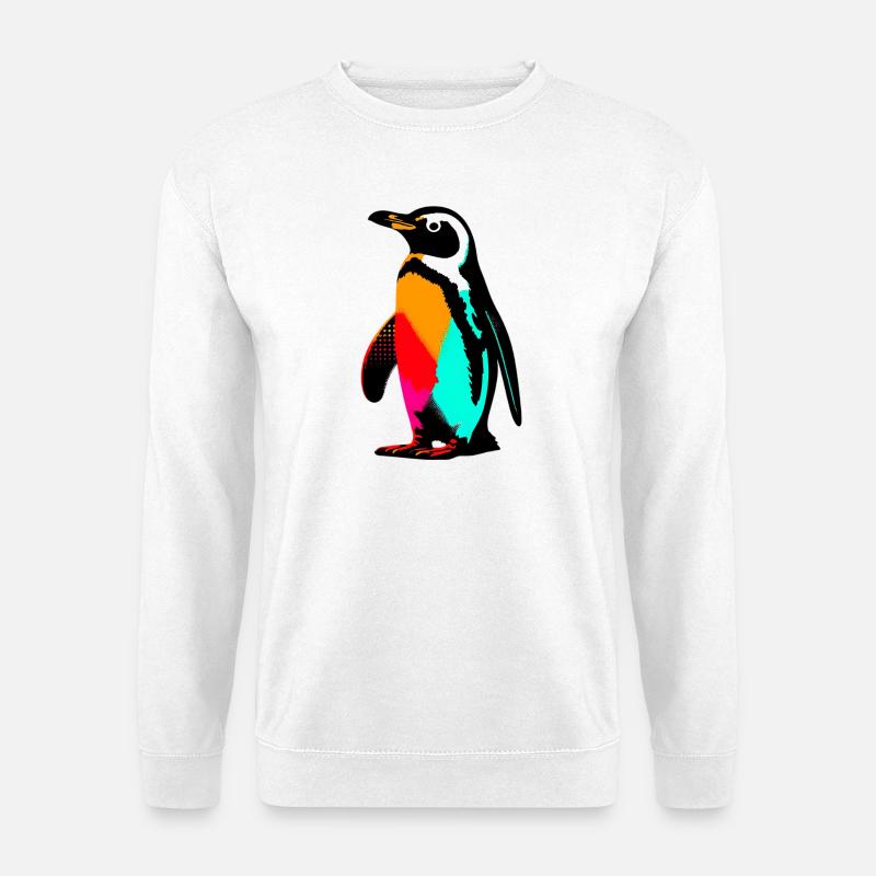 Penguin - Unisex Sweatshirt - white