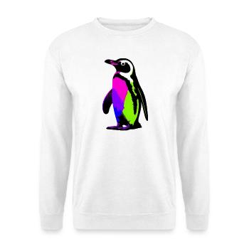 Penguin - Unisex Sweatshirt - white - Front
