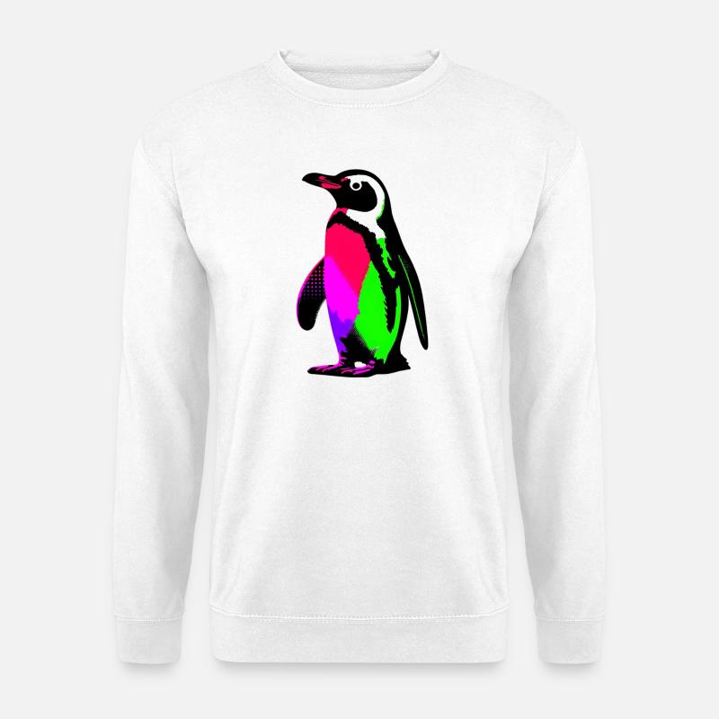 Penguin - Unisex Sweatshirt - white
