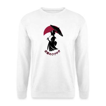 Geisha Mode: Stealth Activated – Ghosts & Spirits - Unisex Sweatshirt - white - Front