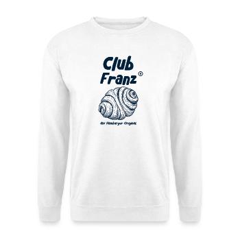 Club Franz - das Hamburger Original - Unisex Pullover - Weiß - Vorne