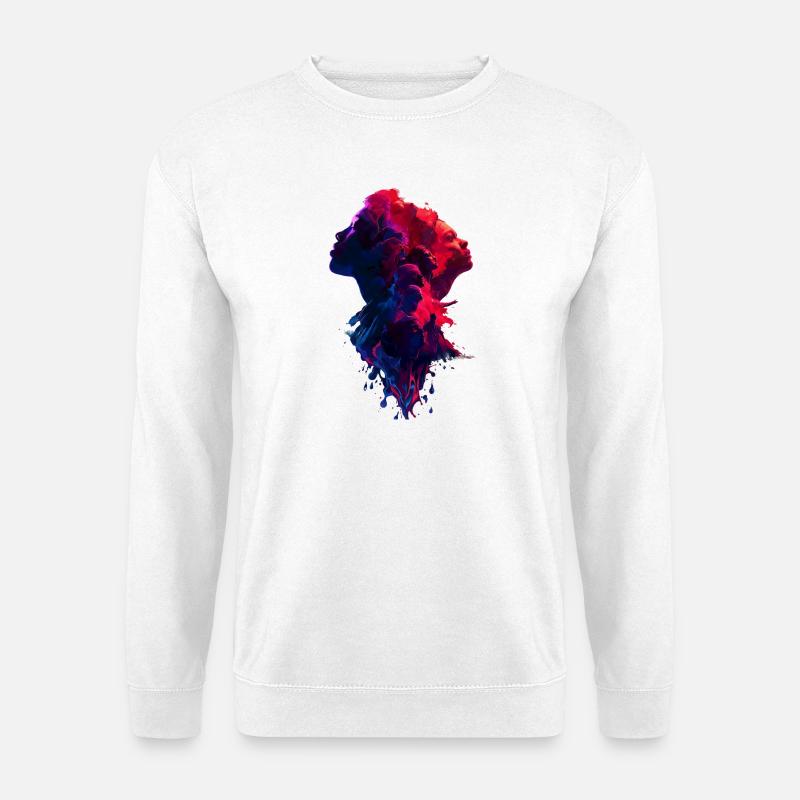 Collective_Flow_of_Minds - Unisex Pullover - Weiß