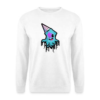 Wilder Oktopus - Unisex Pullover - Weiß - Vorne