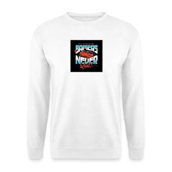 Gamers Never Quit Controller - Unisex Sweatshirt - white - Front