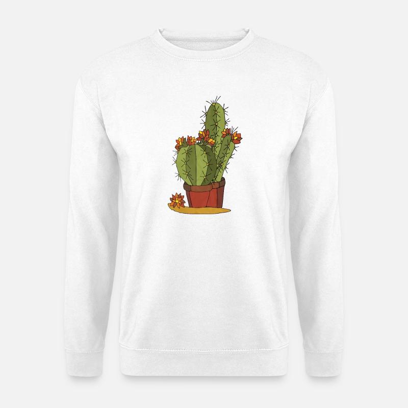 Blumen - Unisex Pullover - Weiß