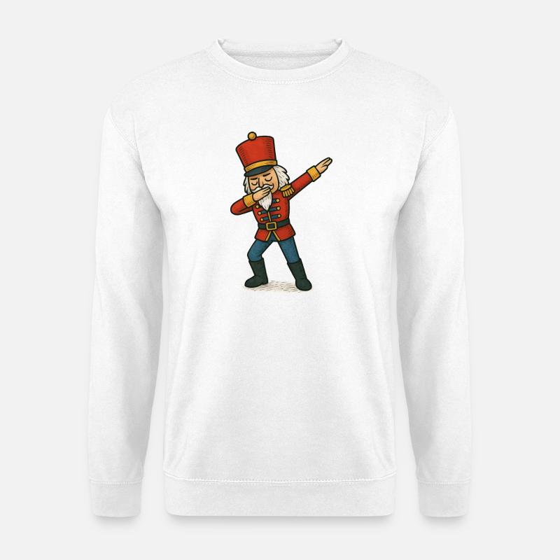 Nutcracker Dabbing Dance - Unisex Sweatshirt - white