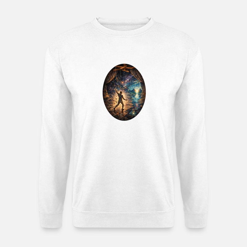Das innere Konstrukt - Unisex Pullover - Weiß