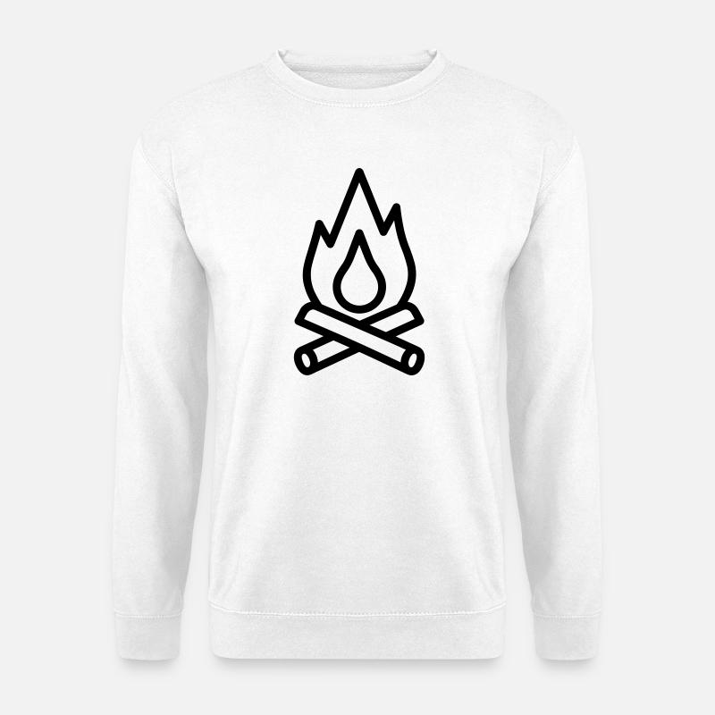 Campfire - Unisex Sweatshirt - white