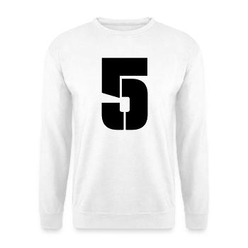 5 - Unisex Sweatshirt - white - Front