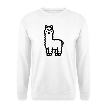 lama - Unisex Sweatshirt - white - Front