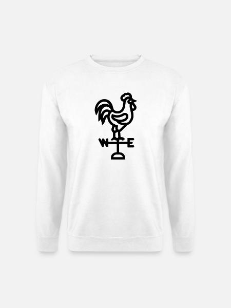 Wetterhahn - Unisex Pullover - Weiß
