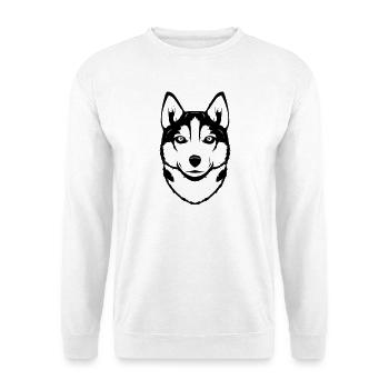 Siberian Husky - Unisex Sweatshirt - white - Front