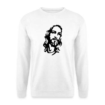 Christ - Sweat-shirt Unisexe - blanc - Devant