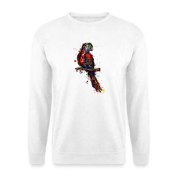 Perroquet, Oiseau, Animal De Compagnie, Amoureux Des Animaux, Animal, Jungle - Sweat-shirt Unisexe - blanc - Devant