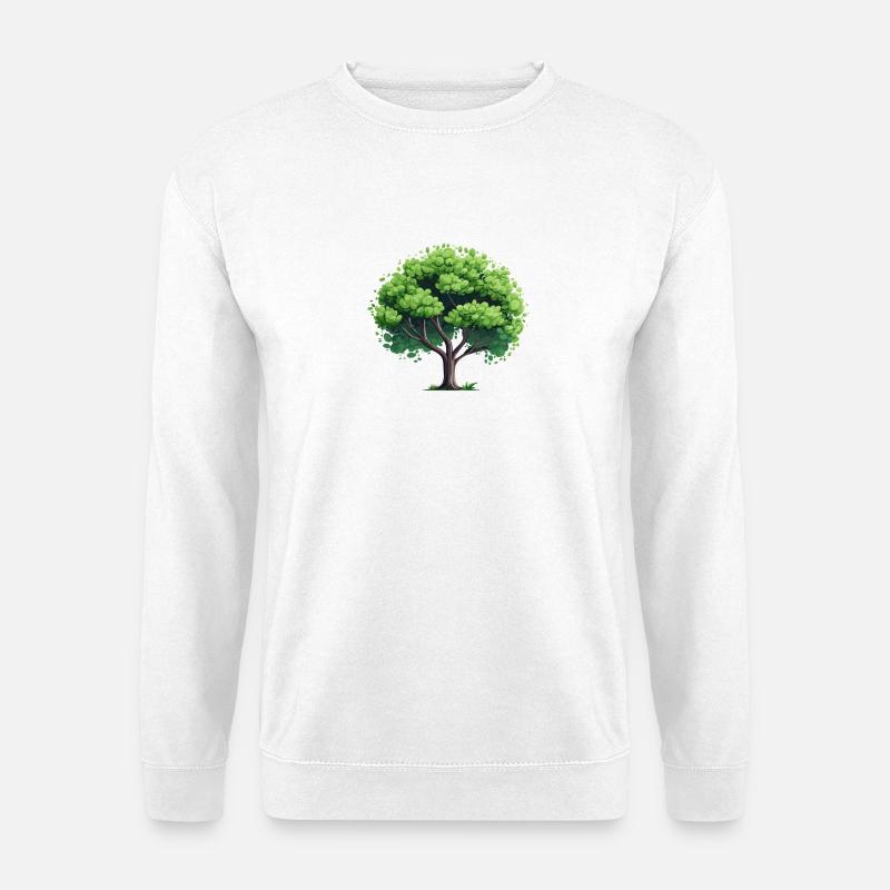 Natürlicher Baum - Unisex Pullover - Weiß