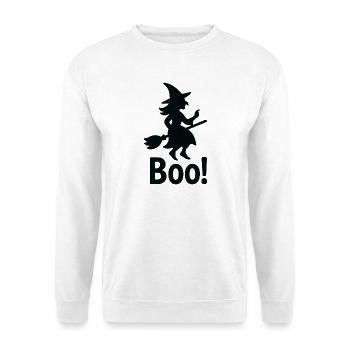 Witch Boo! Halloween - Unisex Sweatshirt - white - Front