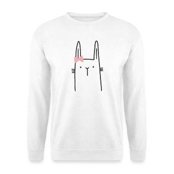 Bunny Girl Easter Bunny - Unisex Sweatshirt - white - Front