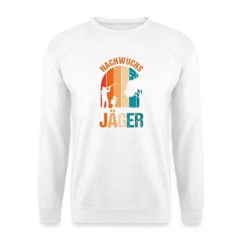 Jagd Ausbildung Jagen Waidmann Jäger - Unisex Pullover - Weiß - Vorne