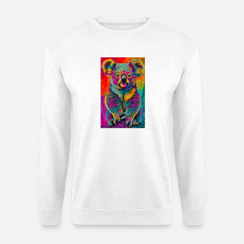 Koala - Unisex Pullover - Weiß