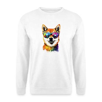 Shiba Inu Dog Japanese Dog Breed Japan Shibas - Unisex Sweatshirt - white - Front
